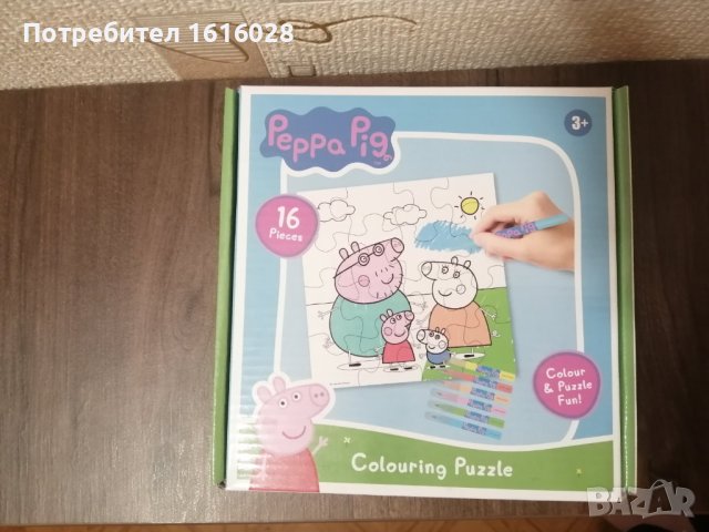 Нов пъзел на Peppа Pig с фулмастри 2 в 1., снимка 10 - Образователни игри - 41423693