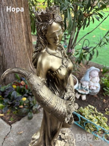 Статуетка Фортуна - Богинята на изобилието 72см. , снимка 7 - Статуетки - 52349424