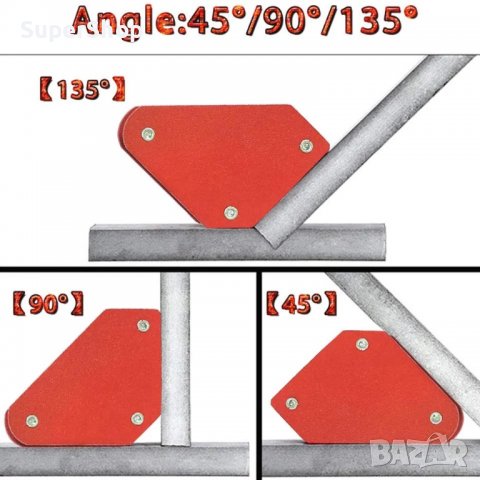 4бр Професионални магнити за заваряване магнит за електрожен, снимка 4 - Други инструменти - 38764402