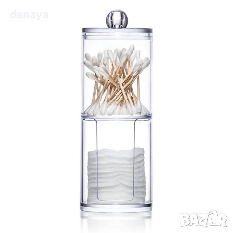 3801 Комплект поставки органайзер за памучни тампони и клечки за уши, снимка 2 - Органайзери - 41492590