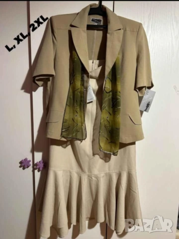 Разпродажба на нови дамски костюми, българско производство 