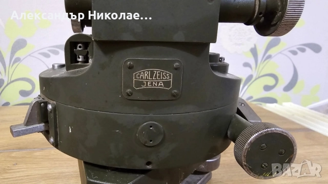Теодолит Carl Zeiss , снимка 4 - Антикварни и старинни предмети - 51514994