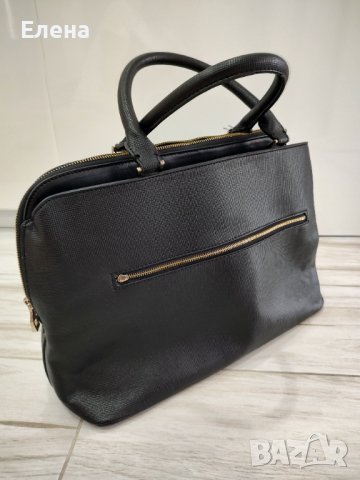 Черна дамска чанта Zara, снимка 5 - Чанти - 41019102