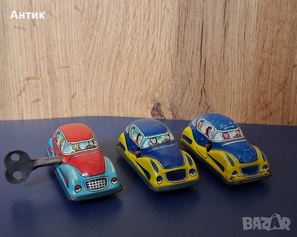 Лот Стари Метални Механични Играчки от Соца, снимка 9 - Колекции - 52749952