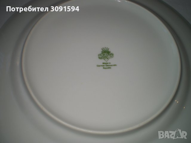 Винтидж порцеланов сервиз jlmenau HENNEBERG Porselan ГДР Германия, снимка 9 - Други ценни предмети - 40241122