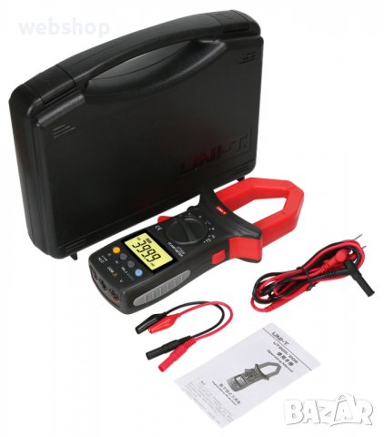 Амперклещи със зумер UNIT UT-205 VAC/VDC | AAC | OHM | F | Hz, снимка 1
