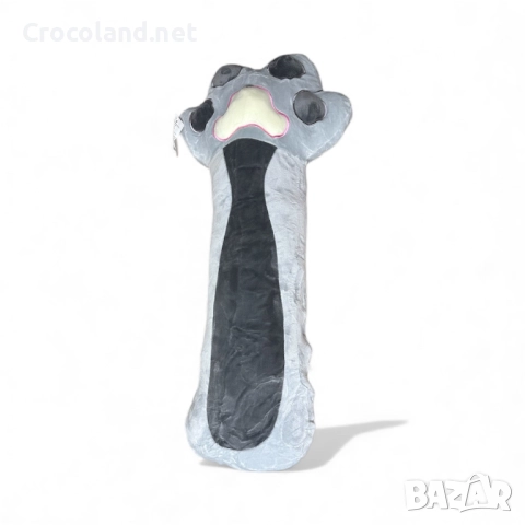 Плюшена възглавница „Котешка лапа“, снимка 4 - Плюшени играчки - 52776614