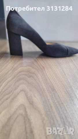 Hogl елегантни женски обувки на ток натурален велур р. 40,5 Австрия , снимка 11 - Дамски обувки на ток - 51498810