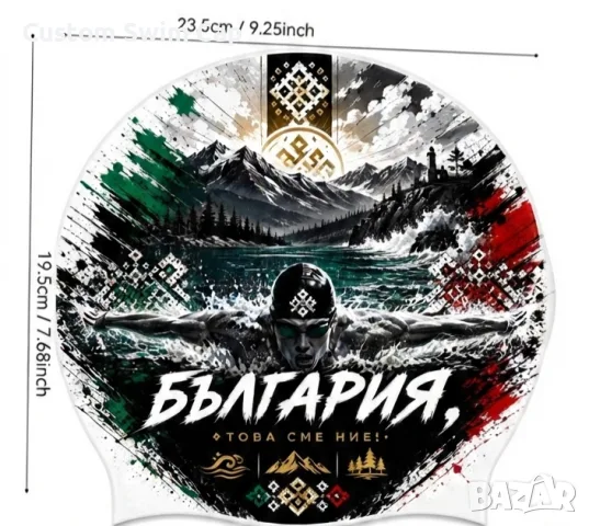Swim Cap / плувна шапка / шапка за плуване / плувка / плуване, снимка 9 - Водни спортове - 56232074