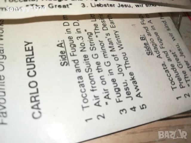 J.S.BACH MADE IN USA-ORIGINAL TAPE 2407251151, снимка 12 - Аудио касети - 51126429