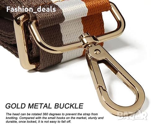 Нова широка 3,8 см регулируема раменна каишка за дамска чанта , снимка 4 - Други - 42192387