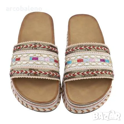 Дамски летни чехли, 5цвята , снимка 7 - Сандали - 50365230