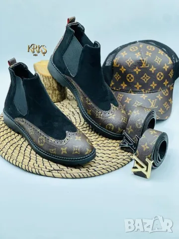 мъжки боти Louis Vuitton , снимка 5 - Мъжки боти - 49232222