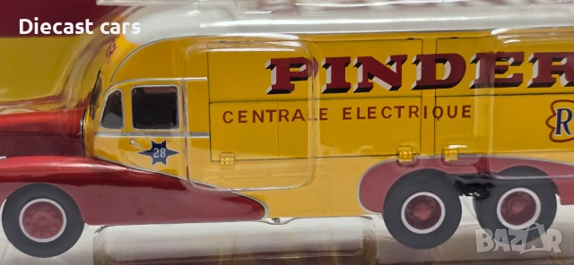Truck Pinder circus year 1951- 1:43 Метален камион, снимка 7 - Колекции - 51317887