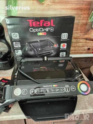 Електрическа скара Tefal OptiGrill+, снимка 4 - Скари - 48619277