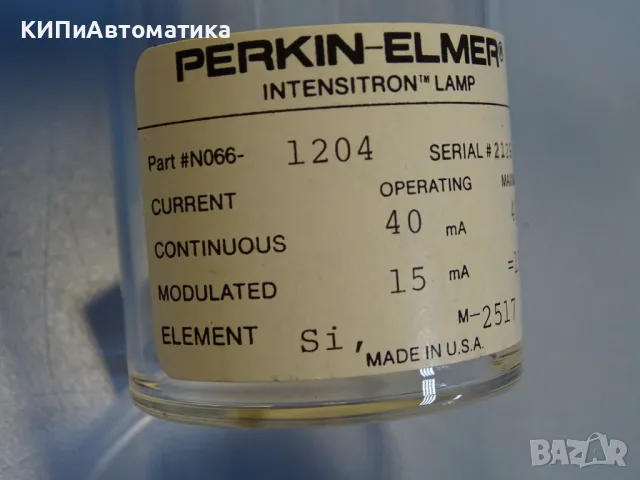 лампа със сух катод Perkin-Elmer 1204 Intensitron Lamp, снимка 3 - Резервни части за машини - 49283552