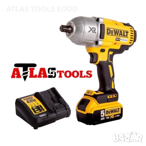 Акумулаторен Гайковерт DeWALT DCF899 18V XR Brushless / Безчетков 950Nm + Батерия DCB184 5Ah , снимка 1 - Други инструменти - 44260531