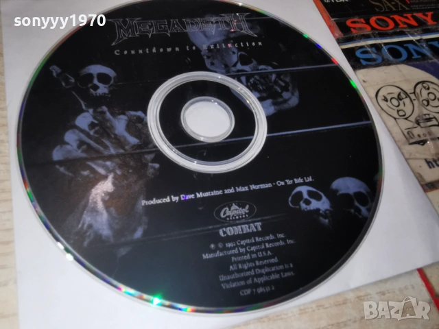 MEGADETH CD 0603261115H1E5R, снимка 7 - CD дискове - 53732188