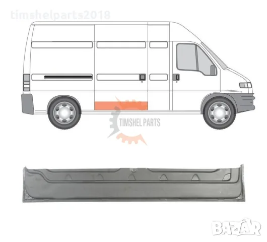 Ремонтен панел "Вътрешна Част" Плъзгаща Врата Ducato- Boxer- CTROEN Jumper от 1994 до 2006 год