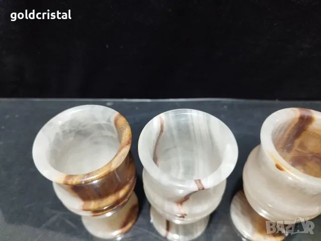 чаши от оникс за ракия , снимка 6 - Антикварни и старинни предмети - 55872279