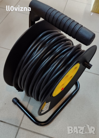 Макара с кабел 4 гнезда - 25м, снимка 3 - Железария - 44550880