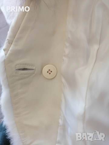 Дамски елек от естествен заешки косъм, снимка 5 - Елеци - 52108670