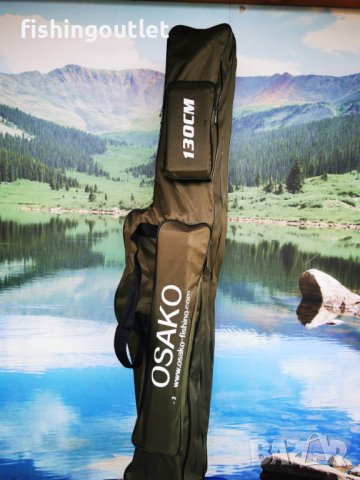 Рибарски троен калъф подходящ за макари с размер до 14000/ 130 и 150см, снимка 11 - Такъми - 39845162