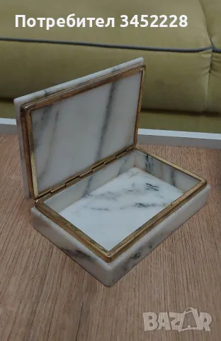 кутийка от мрамор за колекционери , снимка 1