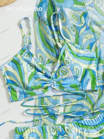 Дамски моден бански костюм от три части Elevate Rob, 3цвята , снимка 10 - Бански костюми - 41565073