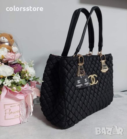  Луксозна Черна чанта код Р61, снимка 3 - Чанти - 35654239