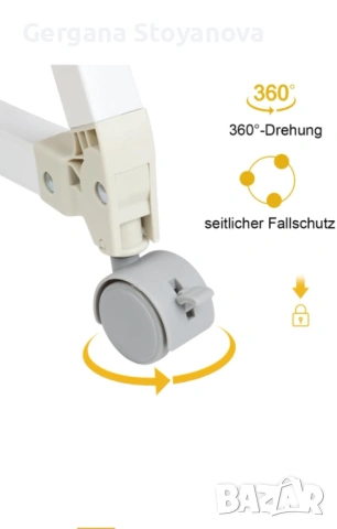 Бебешка кошара next to me с люлеещ механизъм, снимка 4 - Кошарки - 53433599