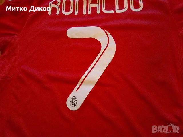 Реал Мадрид футболна тениска #7 Роналдо размер М, снимка 2 - Футбол - 53649632