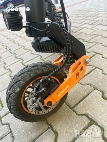 Електрическа тротинетка Kukirin G2 Max, снимка 8 - Скейтборд, ховърборд, уейвборд - 53684110