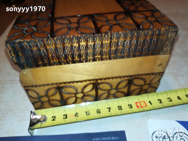 СТАРА ДЪРВЕНА КУТИЯ 2806231054, снимка 13 - Колекции - 41379872