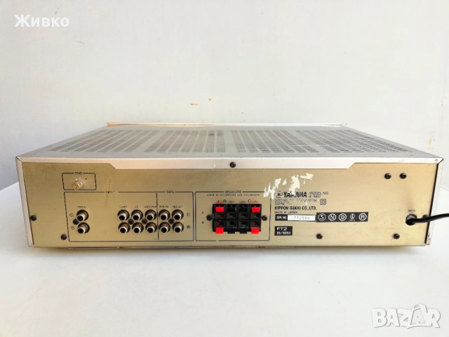 Усилвател YAMAHA, снимка 6 - Ресийвъри, усилватели, смесителни пултове - 51665691