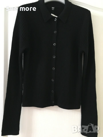 UniQlo жилетка 100% вълна XS, снимка 9 - Жилетки - 53614099