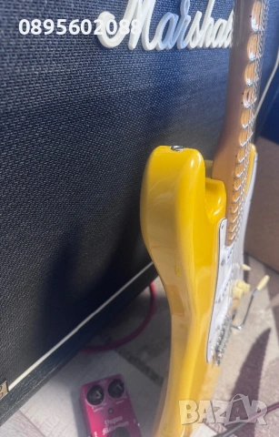 Китара Fender Yngwie Malmsteen Strat Copy Model, снимка 11 - Китари - 53730676