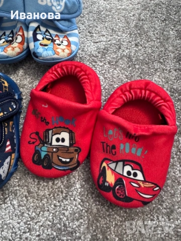 3бр детски пантофи, снимка 3 - Детски пантофи - 53416371