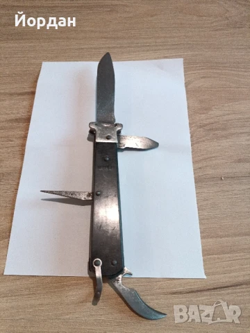 Сгъваем руски колекционерски нож - Москва СССР , снимка 2 - Ножове - 51280723