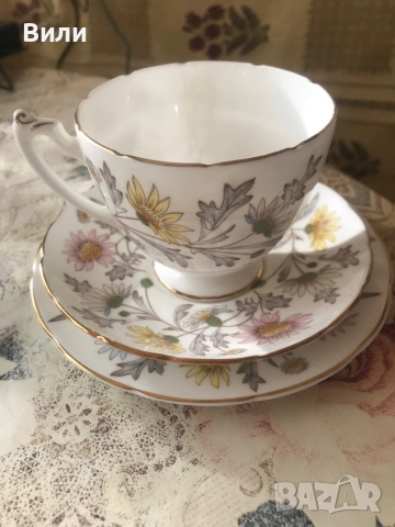 Coalport чаена чаша сет Somerset