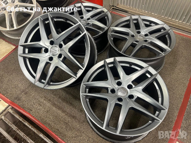 Джанти 18 Цола 5х112 Audi A4 A5 A6 Q5, снимка 2 - Гуми и джанти - 53428798