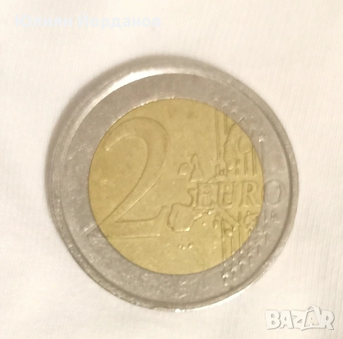 2 euro от 2002г., снимка 2 - Други ценни предмети - 53343455