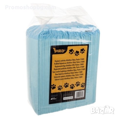 Еднократни хигиенни подложки за кучета 50 бр ИЛИ 100 бр, памперси, размер 60х60 см, снимка 7 - За кучета - 42236354
