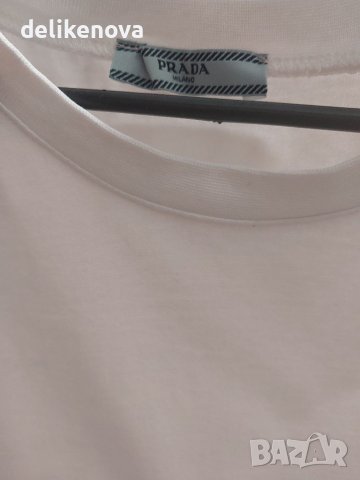 PRADA. Original. 100% Памук Мъжка тениска, снимка 3 - Тениски - 41651594