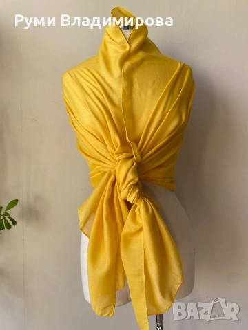 Голям, тънък шал/ различни видове, снимка 10 - Шалове - 47950367