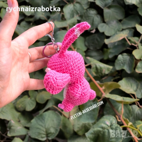 Плетен ключодържател Стич, снимка 5 - Други - 53509654