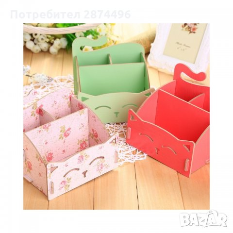 1940 Малък органайзер за детска стая с дизайн Коте, снимка 6 - Други стоки за дома - 35738721