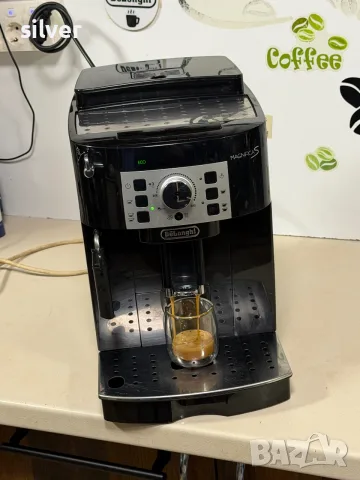 Кафемашина кафе автомат delonghi magnifica S с гаранция, снимка 8 - Кафемашини - 55770813