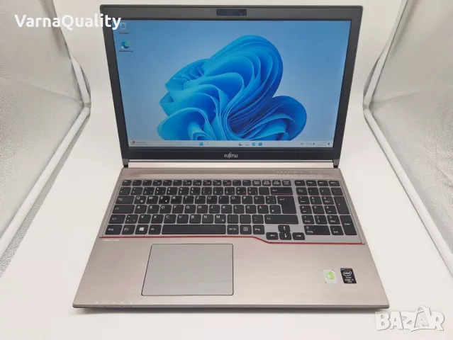 Бърз немски лаптоп - Fujitsu LifeBook E754, i5-4300M upTo 3.3 GHz, 8GB RAM, 1000GB HDD - 100% Здраве