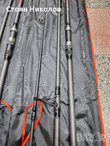 Шаранджийска въдица FL Parossa Carp 3.60м/3.90м 3.5lb 3 части, снимка 5 - Въдици - 44588367